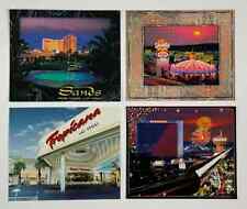 Historic Tropicana, Stardust, Sahara and Sands Hotel Casinos, Las Vegas Postcard picture