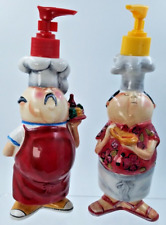 CIC Tracy Flickinger Masters of the Grill Collectible Ketchup & Mustard Dispense picture