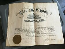 1920 Common School Diploma picture
