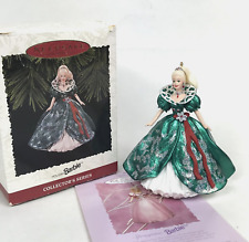 Vintage Holiday Barbie Hallmark Keepsake Christmas Ornament 1995  3.5