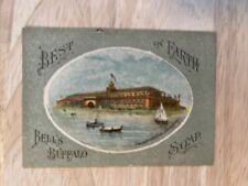 1893 Columbian Expo. Trade Card Bells Buffalo Soap. Buffalo New York. picture