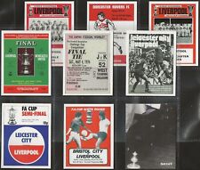 SPORTING PROFILES-FULL SET- FOOTBALL LIVERPOOL FA CUP 1974 2008 (9 CARDS) picture
