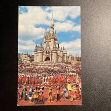 Walt Disney World Postcard Welcome To Walt Disney World Cinderella Castle B25 picture
