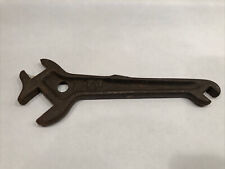 Vintage Coldwell Lawnmower M58 3 Jaw Wrench Nice Aged Patina picture