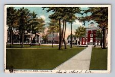Carlisle PA-Pennsylvania, Dickinson College Buildings, Vintage c1919 Postcard picture