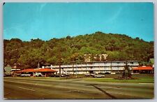 Wheeling West Virginia Howard Johnsons Motor Lodge & Restaurant Chrome Postcard picture