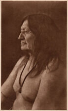 THE VANISHING RACE - CHIEF TWO MOONS - VINTAGE 1914 PHOTOGRAVURE   picture