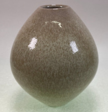 Art Pottery Teardrop Shape Vase Drip Glaze picture