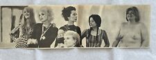 1968 Andy Warhol Factory Candy, Brigid, Ultra Violet ,  Underground News Photo picture