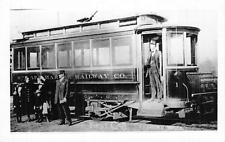 Postcard WA: RPPC Puget Sound & Willapa Harbor Railway, Raymond, c1915, Rare picture