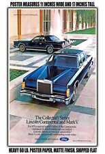 11x17 POSTER - 1979 Lincoln Continental and Continental Mark V picture