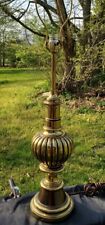 STIFFEL Brass Table Desk Lamp Vintage Hollywood Regency Classic 36 Inches Tall  picture