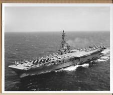 1958 Aircraft Carrier CVS-10 USS Yorktown - 8x10 Original Press Photo picture