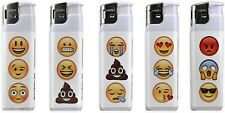 5x Emoji Neon Electronic Disposable Adjustable Lighters, (5 Lighters) picture