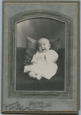 Original Antique Photo-Callaway Nebraska-Jimmy Summer-Baby-Gentsch Photographer picture