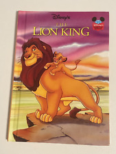 Vintage Disney The Lion King Book 1994 First American Edition Hard Cover Mint picture