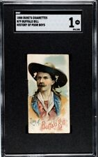 1888 Duke Cigarettes N79 Buffalo Bill, History Of Poor Boys SGC 1 picture