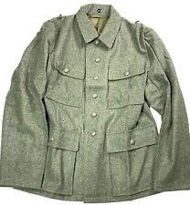 WWII GERMAN M1943 M43 WOOL COMBAT FIELD GREY TUNIC-LARGE picture