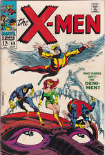 X-MEN #49 F/VFINE JIM STERANKO CLASSIC COVER 1ST App POLARIS MARVEL SILVER AGE picture