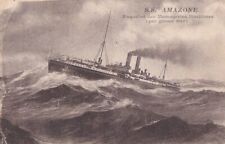 CPA 13 Marine LA CIOTAT Postal Ship named LAOS then S/S AMAZONE 1896-1932 picture