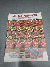 Air Heads Fruit Spinners Print Ad 2004 8x11 Promo Advertisement  picture