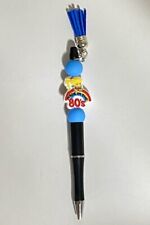 NEW Beaded Ink Pens Custom Penpal Stationery Ballpoint Born In The 80s picture