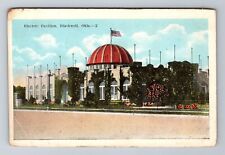 Blackwell OK-Oklahoma, Electric Pavilion, Antique Vintage Souvenir Postcard picture
