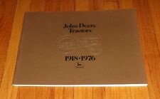 Original 1918 - 1976 John Deere Tractor History Deluxe Sales Brochure Catalog picture