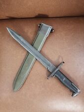 Rare 1943 Wilde Tool W T M1 Garand Bayonet Cut Down By UFH WWII  picture