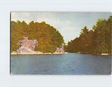 Postcard Scenic View of Entrance to International Rift Thousand Islands New York picture