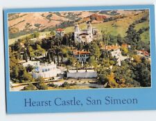 Postcard Aerial View Enchanted Hill Hearst Castle La Casa Grande San Simeon CA picture