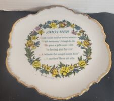 Vintage 1977 Enco National Corp MOTHER decorative plate Rare mother's gift  picture