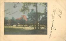 Hand colored 1907 The Inn Winona lake Indiana Postcard undivided 20-9585 picture