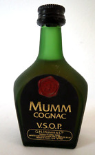 Original Vintage Sample Size GH Mumm & Co Mumm Cognac VSOP Empty Bottle Product picture