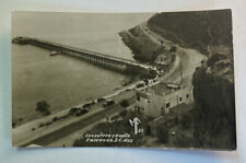 Vintage RPPC Postcard ~ Carretera y Muelle ~ Ensenada Baja California Mexico picture