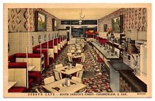 1953 Derby's Cafe, Chamberlain, SD Postcard picture