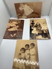 4 Theriault's Dollmasters Postcards Vintage Style Photo Children Dolls Lot 2 picture