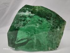 ANDARA Green 11.2 Lbs Crystal Glass Specimen Vintage Estate Collection 5895 picture