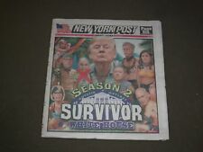 2018 JULY 6 NEW YORK POST NEWSPAPER - TRUMP - SURVIVOR SEASON 2 - WHITE HOUSE picture