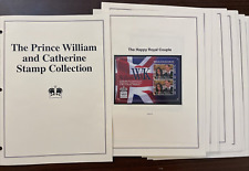 Prince William and Kate Worldwide Stamp Sheets set of 20 sheets Mint Condition picture