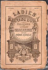 The Ladies Repository - June 1872 Religious & Literary Magazine picture