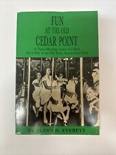 Cedar Point Amusement Park Book Glenn D Everett Vintage 1989 Sandusky Bay Ohio picture