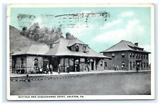 Buffalo & Susquehanna Depot Train Railroad Station Galeton PA Pennsylvania G4 picture