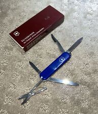 Vintage Retired Blue Victorinox 74mm Executive Swiss Army Knife NOS Discontinued picture