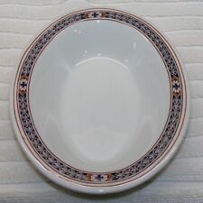 RR/BS PRR Railroad China Large Oval Baker in the Purple Laurel Pattern Rare Size picture