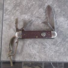 Ulster USA Vintage BSA Boy Scouts Pocket Knife 4 Blades Folding picture