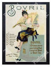 Historic Bovril foodstuffs 1900s Advertising Postcard picture