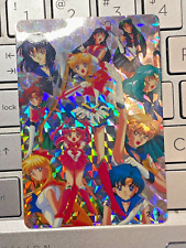 Sailor Moon Super S Prism Holographic Sticker Card from the 90's / 472 /bx136 picture