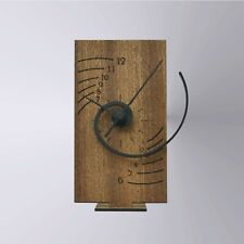 Unique Spiral Desk Clock ,Eta ,Mathematical,Sophisticated,Innovative Design,Gift picture