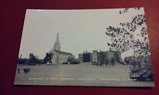 Antique Real Photo POST CARD Chapel and Mt. Mary College Yankton South Dakota #2 picture